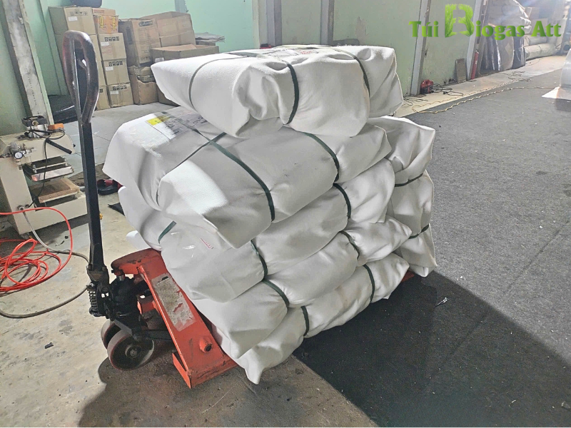 Hoàn Thiện Quy Trình đóng Gói Túi Biogas