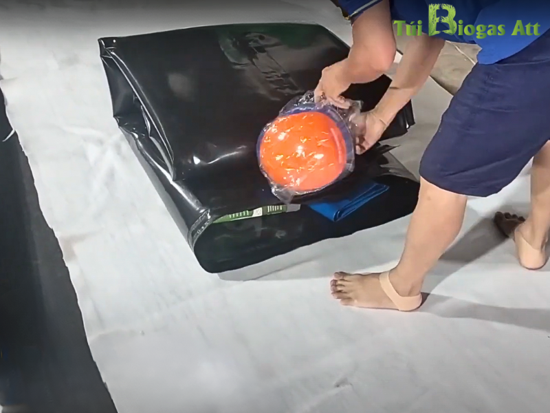 Kiểm Tra Trước Khi đóng Gói Túi Biogas