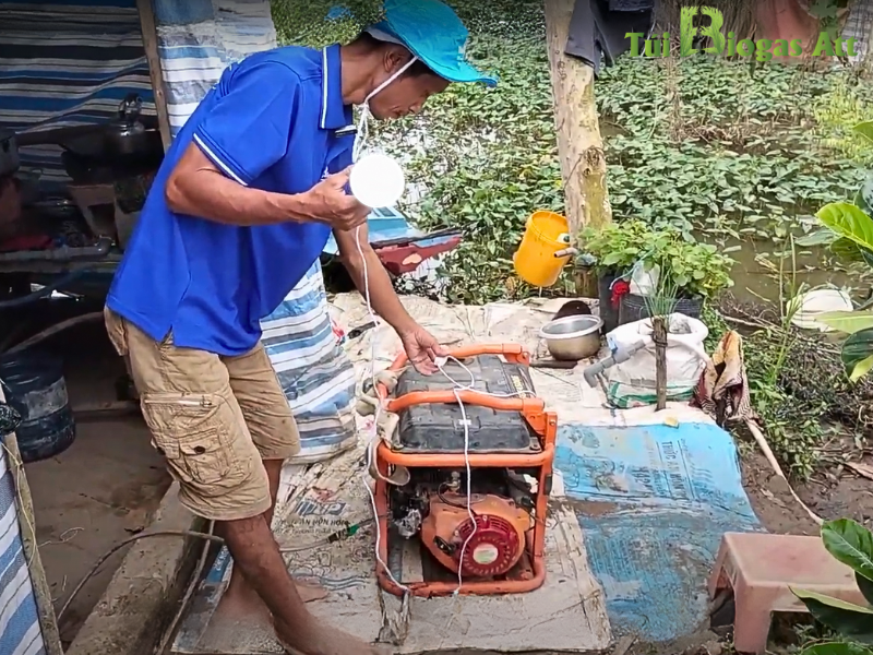 Máy Phát điện Khí Biogas