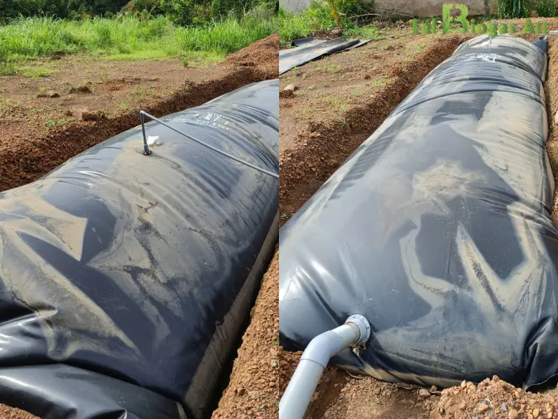 Túi ủ Biogas Rác Hữu Cơ Giá Rẻ