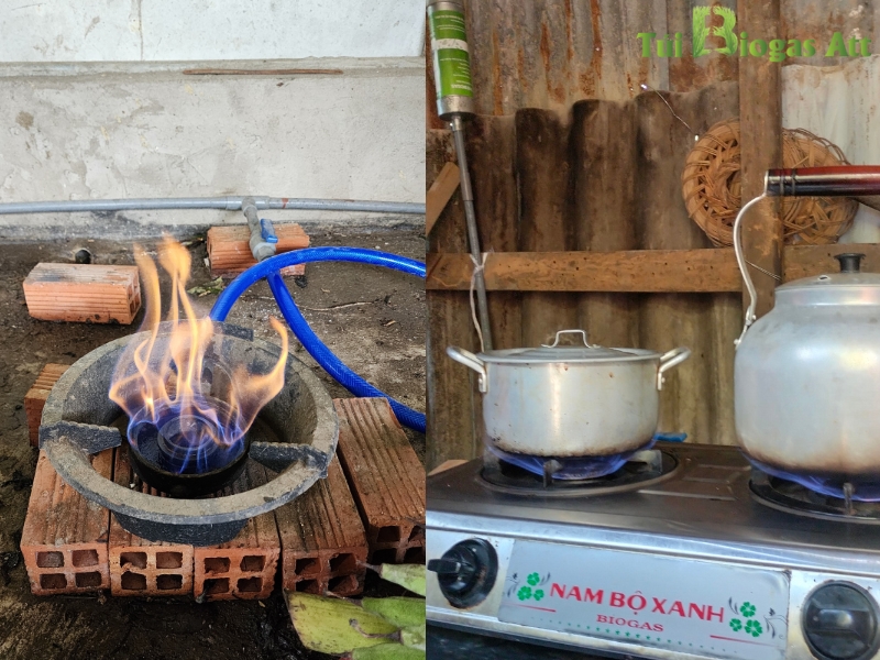 Ứng Dụng Túi Biogas 30 Khối