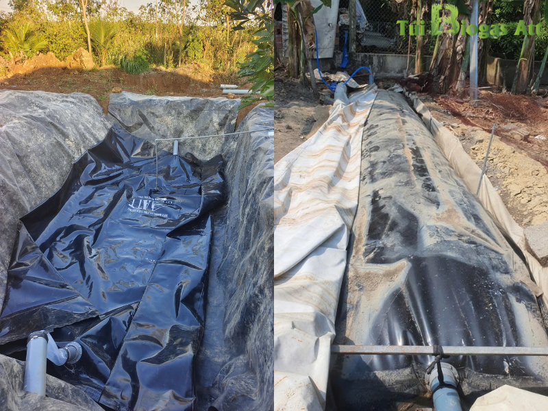 Túi ủ Rác Hưu Co Biogas