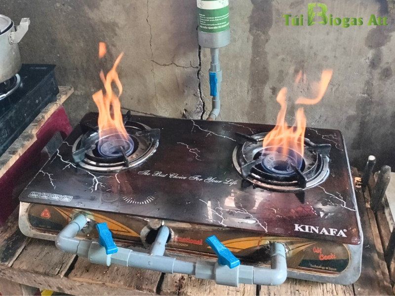 Khí Biogas Nấu ăn