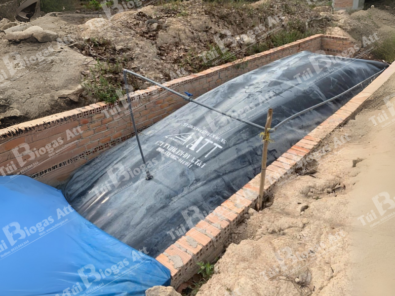 Túi Biogas Miền Nam 8 Khối